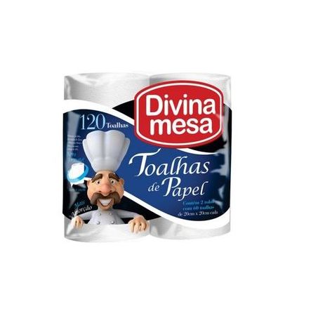 Toalha Papel Divina 2UN
