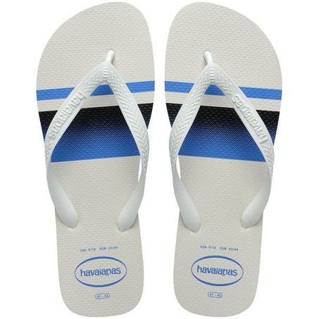 Sand. havaianas top basic branco/branco/azul 39/0