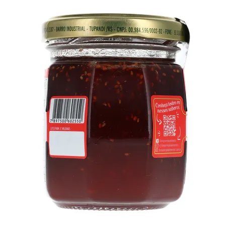 Geleia Bom Princípio Tradicional Morango Pote de Vidro 250gr 360-27