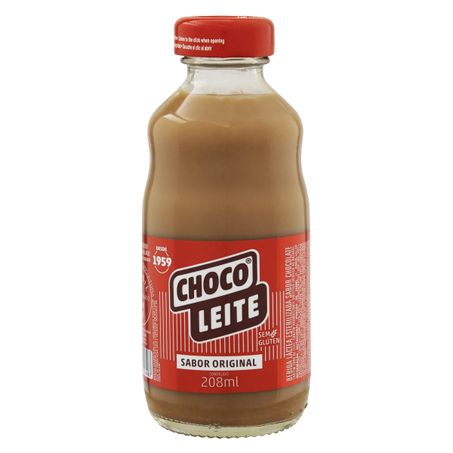BEBIDA LÁCTEA ESTERILIZADA ORIGINAL CHOCO LEITE 208ML