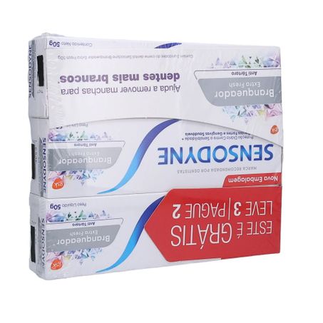 Creme Dental Sensodyne 50g Lv3 Pg2 Branqueador Extra Fresh 360-15