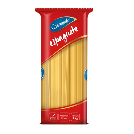 Macarrão espaguete casaredo 1kg