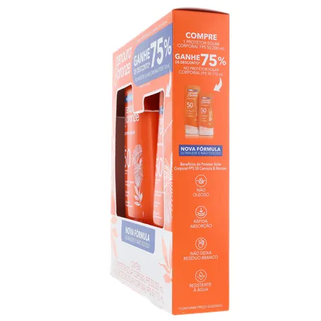 Protetor solar corporal cenoura e bronze 360-7