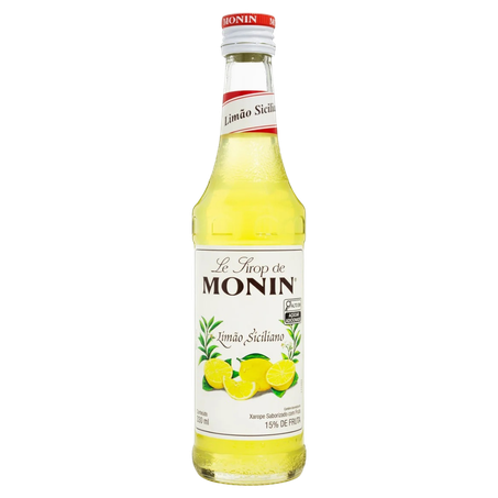 Xarope Limão-Siciliano Monin Garrafa 330ml
