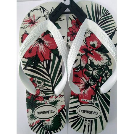 HAVAIANAS ALOHA BRA/BRA/PRETO 41/42