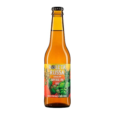 Cerveja Roleta Russa Ipa Garrafa 355ml 