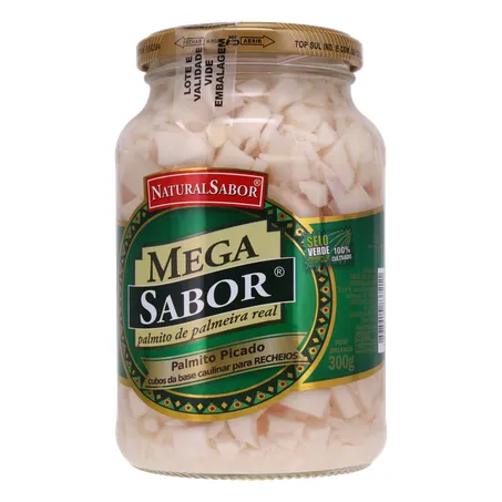 Palmito mega sabor picado 300g 360-2