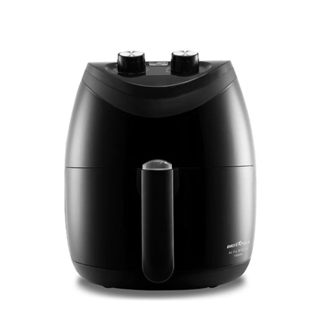 Fritadeira Air Fryer Antiaderente com Timer Preto 1500W Britânia 4L 220V