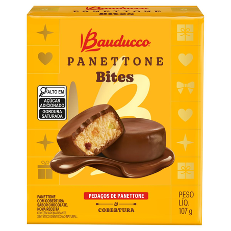 Panettone Bauducco 107g - Bites