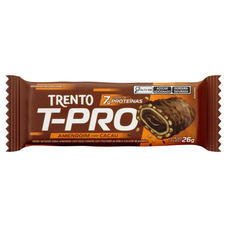 Wafer rech. t pro amendoim trento 26g