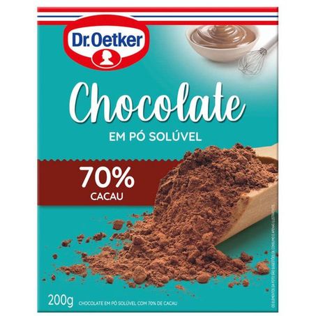 Chocolate oetker em po 200 g