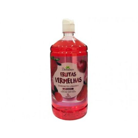Sabonete liquido frutas vermelhas denomax 1l