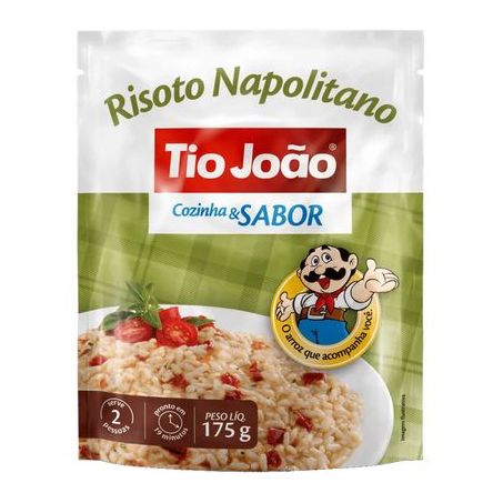 Risoto Napolitano Tio João Cozinha E Sabor Pacote 175G
