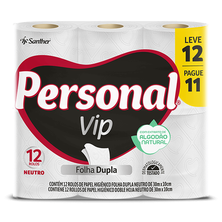 PAPEL HIG PERSONAL VIP 30MT FD LV12PG11
