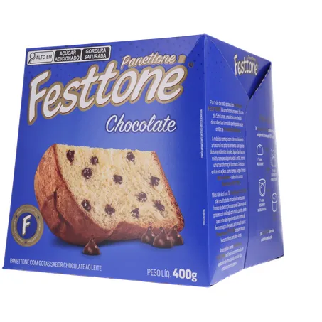 Panettone Festtone Chocolate 400G 360-21