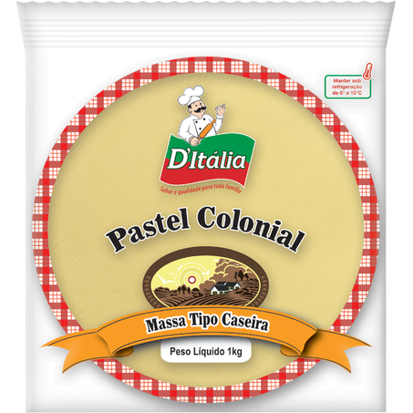 Massa ditalia 1kg pastel colonial