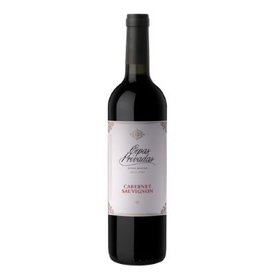 Vinho tinto cabernet sauvignon cepas privadas 750ml
