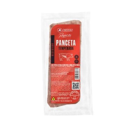Panceta suína Alibem temperada resfriada aprox. 600g a un