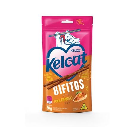 Bife kelcat bifitos frango 30g