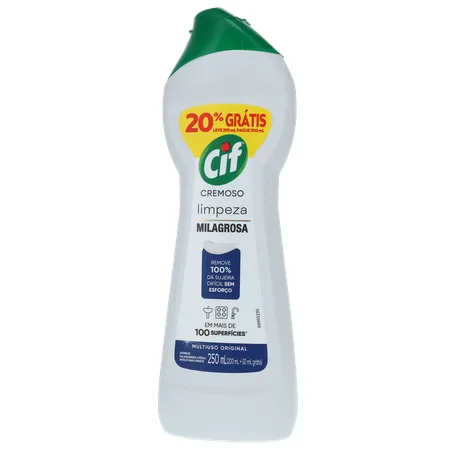Cif cremoso 250ml 20% gratis 360-1