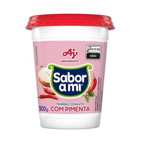 TEMPERO SABOR AMI C/ PIMENTA 300G