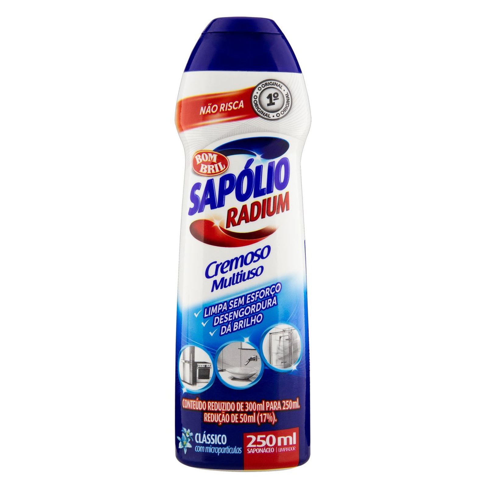 Saponáceo Cremoso Multiuso Clássico Sapólio Radium