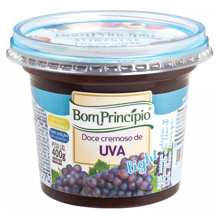 DOCE DE UVA LIGHT BOM PRINCÍPIO