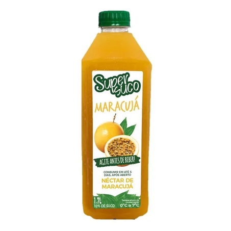 Suco Supersuco Refrigerado 1,7lt Maracuja