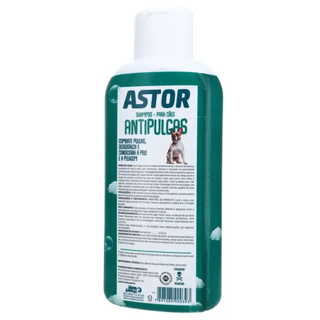 SHAMPOO ASTOR ANTIPULGAS PARA CAES 500ML 360-20