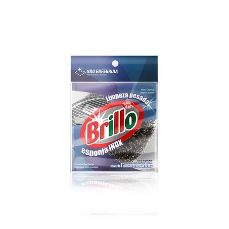 Esponja Aço Brillo 16G