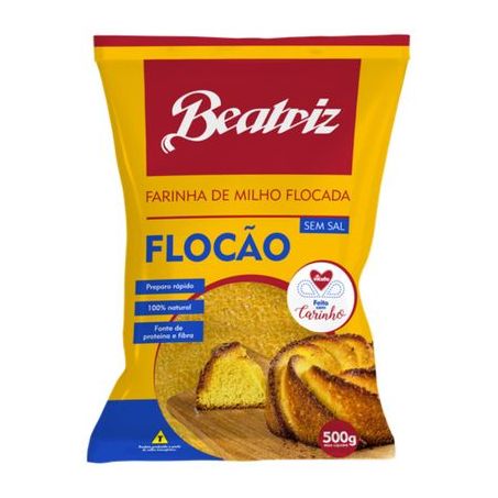 Farinha Flocao de Milho Beatriz 500G