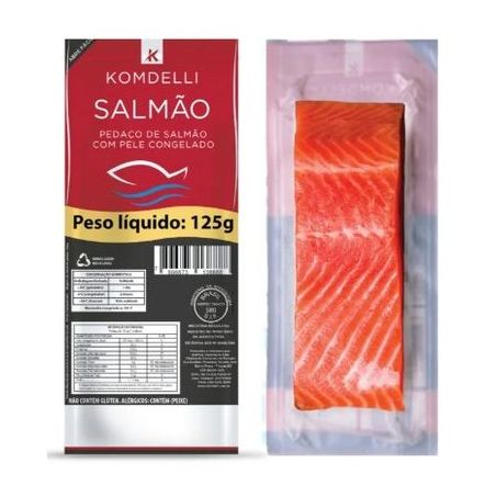 File salmão sem espinha komdelli 125g