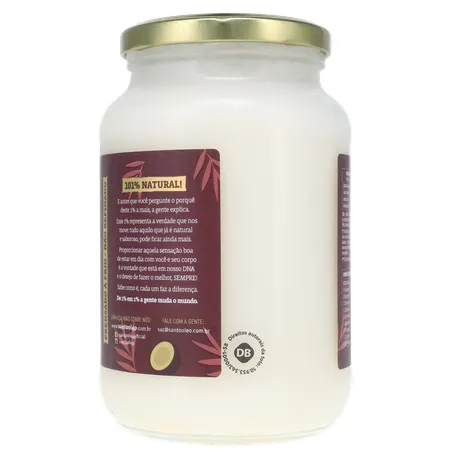Oleo coco santo oleo extra virgem 500ml 360-15
