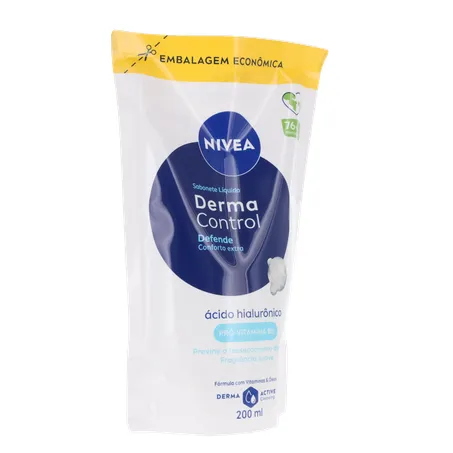 Sabonete liq nivea derma control rf 200ml 360-33