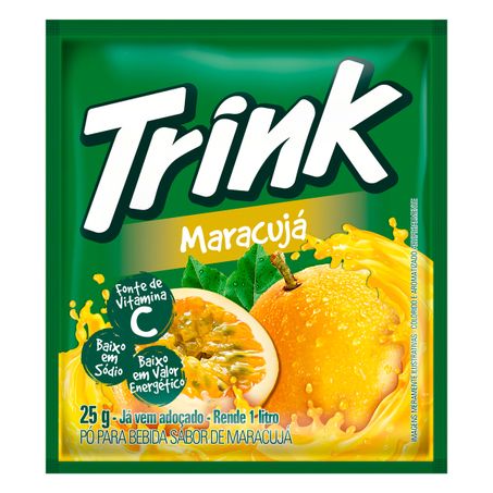 REFRESCO EM PÓ MARACUJÁ TRINK
