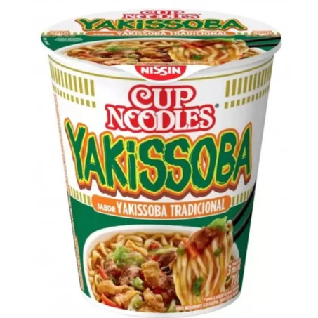 Macarrao instantaneo nissin cup noodles yakissoba 69g
