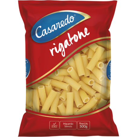 Massa semola casaredo 500g rigatone