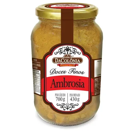 DOCE DACOLONIA AMBROSIA 700G - DA COLONIA