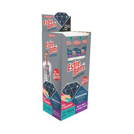 ESPONJA ESFREBOM DIAMOND C/3