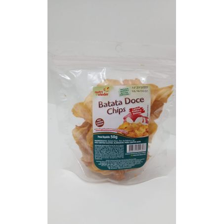 Batata doce chips nutri&wieder 50gr