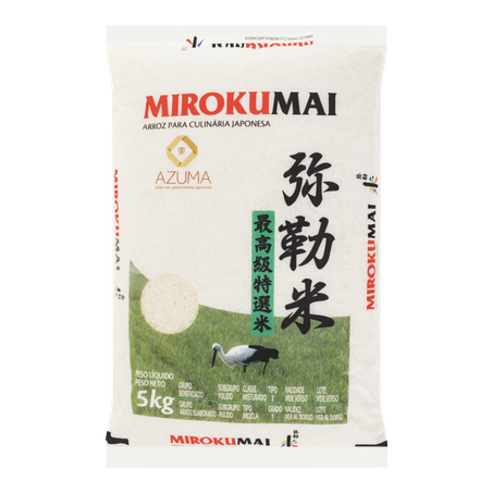 Arroz japonês mirokumai 5kg