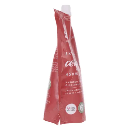 Sabonete líquido bello cereja e avelã sachê com tampa 450ml 360-28