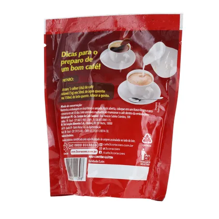 Café Solúvel 3 Corações Extra Forte Rf 40g 360-20