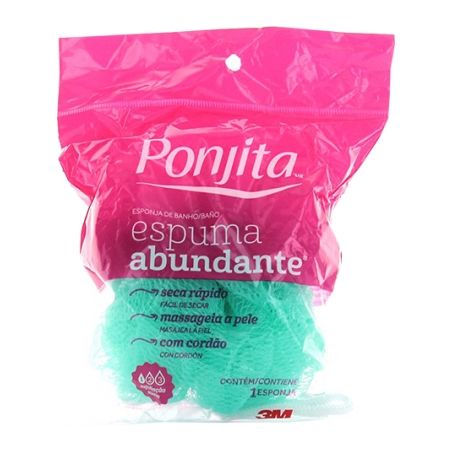 Esponja ponjita banho luxo un
