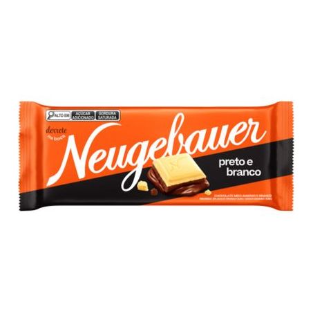 NEUGEBAUER BARRA CHOC PRETO BRANCO 80G