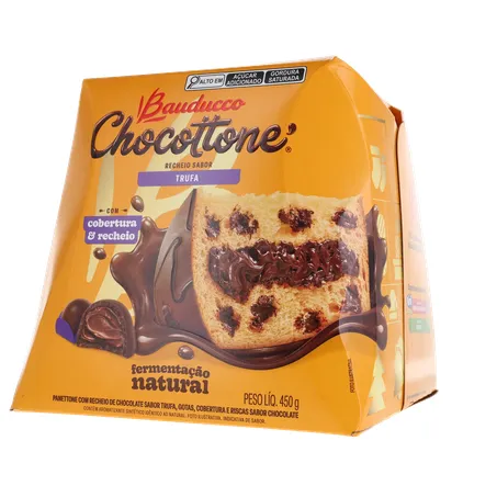 PANETTONE BAUDUCCO CHOCOTTONE TRUFA 500G 360-20