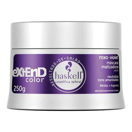 Cr Tratamento Haskell 300g Mascara Matizador Roxo/Violeta