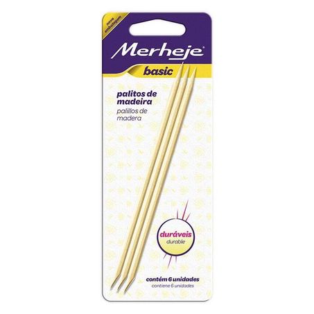 Palito p/manicure merheje basic pacote c