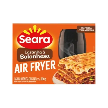 Lasanha seara air fryer bolonhesa 300g