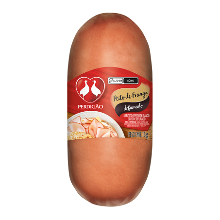 Peito de frango Perdigão defumado A cada 100g